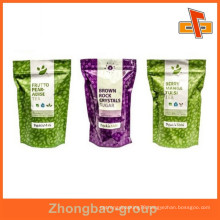 China supplier moisture proof wholesale food grade printed laminated foil ziplock bag